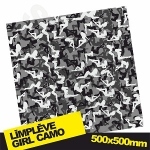 Līmplēve Girl Camo Nr.2 500x500