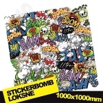 Stickerbomb Nr. 9 1000x1000