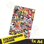 Stickerbomb Nr. 4 1x A4