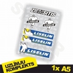 Liselin uzlīmju komplekts 1x A5