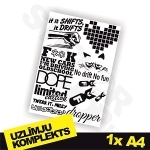 Uzlīmju komplekts Nr. 16 1x A4