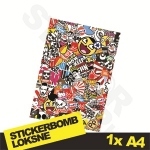 Stickerbomb Nr. 7 1x A4