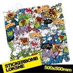 Stickerbomb Nr. 9 500x500