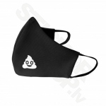 Funny Poop Sejas Maska Melna