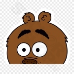 Brickleberry Bear Peeper