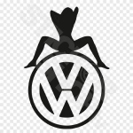 Sexy Girl VW Logo