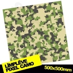 Līmplēve Pixel Camo Nr.4 500x500