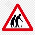 Old People Crossing