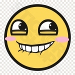 Crazy Yellow Face 24