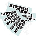 Stickershop Uzlīmes 5x Mazas 2x Liela