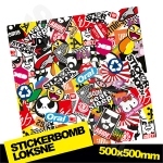 Stickerbomb Nr. 4 500x500