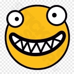 Crazy Yellow Face 23