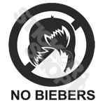 No Biebers