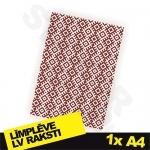 Līmplēve LV raksti 1x A4