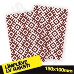 Līmplēve LV raksti 150x100 2x